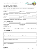 Registration Form Fall 2019