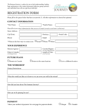 Registration Form Spring 2019